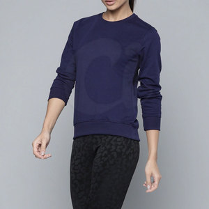 Nuevo diseño de ropa de calle de invierno Anti-Pilling sudaderas de mujer con logotipo frontal 100% algodón MOQ bajo - Product Image 4