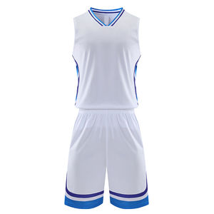 Tenues de basket-ball complètes personnalisées, imprimées par sublimation, réversibles, légères et respirantes, vêtements de sport - Product Image 2