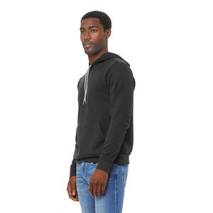 Bella + Toile Sweat-shirt en coton lourd pour hommes et femmes Sweat à capuche unisexe avec impression personnalisée perlée brodée écologique - Product Image 2