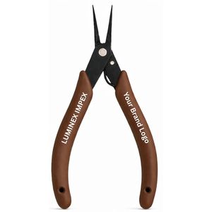 Xuron 450BN Bent Tip Pliers Black Handle <b>Precision</b> Electronics Jewelry Craft <b>Tool</b> OEM Supplier Stainless Steel - Product Image 3