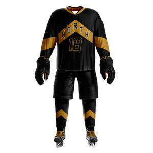 เสื้อกีฬาฮอกกี้เกรดมืออาชีพระบายอากาศได้ดี OEM โลโก้ตามสั่งสำหรับทีมและคลับ - Product Image 5