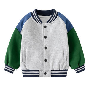 Alta calidad al por mayor chico Varsity chaquetas por encargo precio barato al por mayor niños Varsity chaquetas personalizadas - Product Image 1