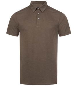 เสื้อโปโลแขนสั้นสำหรับผู้ชายเสื้อโปโลสีทึบมาใหม่ - Product Image 1