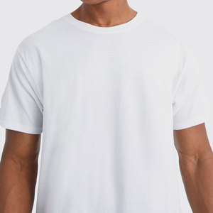 T-shirt basique à col rond 100% coton pour hommes T-shirt imprimé à manches courtes confortable de qualité supérieure en tissu doux - Product Image 4