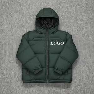 Chaqueta Acolchada Reversible Clásica de Alta Calidad, Impermeable, Transpirable, Resistente al Frío, Moderna, Informal, con Logotipo Frontal para Hombre - Product Image 4