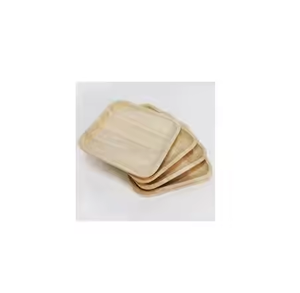 Plato de madera hecho a mano elegante comedor sostenible esencial por glowin fashion - Product Image 2