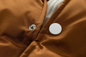 New Hot Sale <b>Men</b> Hooded Wool/Polyester Filled Thick Winter Coat Teen Casual Fashion Outerwear Warm Water Resistant Streetwear - Product Image 6