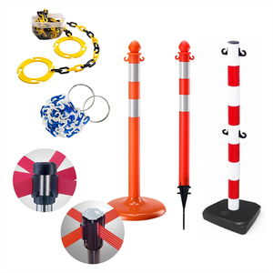 High Quality PB6012 Stainless Retractable Belt Post <b>Plastic</b> Line <b>Dividing</b> Column Entrance Guidance Traffic Barriers for Public - Product Image 6