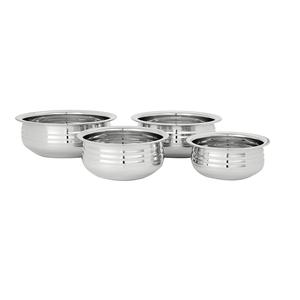 Fabricante de olla de cocina de acero Olla de comida hecha a mano de calidad superior Forma redonda Olla de cocina de lujo de acero inoxidable - Product Image 3