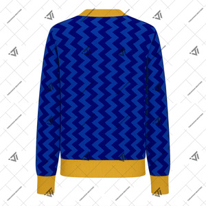 Custom Greek Sigma Gamma Rho Sorority 1922 Embroidered Zig Zag Knitted College Cardigan Cotton Sweater Greek Paraphernalia - Product Image 2