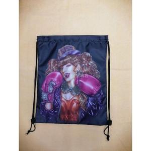 Drawstring <b>Backpack</b> with Digital Print European and American Style Multiple Options Factory Direct - Product Image 2