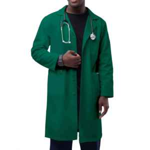 Bata de Laboratorio Profesional - Uniforme Médico Unisex para Doctor, Químico, Científico, Chaqueta de Laboratorio con Botones, Ligera - Product Image 1