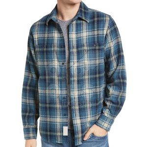 <b>Men's</b> Breathable Wool/Cotton Casual <b>Flannel</b> <b>Shirt</b> <b>for</b> Outdoor Adventure and Daily Use-Winter Ready - Product Image 1