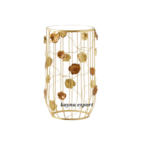 Custom Made Nordic Wrought Iron <b>Side</b> <b>Table</b> Black <b>Glass</b> Gold Metal Outdoor Dining for Apartment Home Office Living Room Furniture - Product Image 6