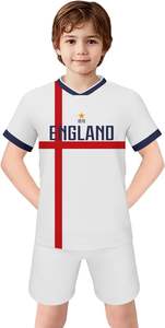 Maillot/short de football pour garçons de l'équipe nationale pour enfants, uniforme de sport pour les fans de football, idée cadeau parfaite - Product Image 3