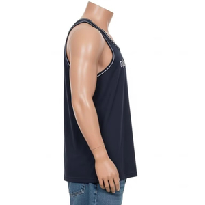 เสื้อกล้ามผู้ชายไซส์ใหญ่ ผ้าฝ้าย ปักลาย นุ่ม ระบายอากาศดี ใส่สบาย เหมาะสำหรับใส่เล่นกีฬาหรือลำลองในฤดูร้อน - Product Image 5