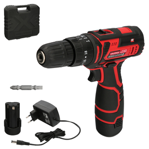Trapano Avvitatore a Batteria 12V con 2 Velocità e Funzione Martello Batteria da 1300mAh. 35 Nm di coppia. - Product Image 1
