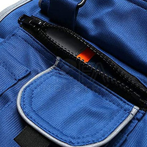 Gilet de sécurité réfléchissant de qualité supérieure avec taille réglable, rayures réfléchissantes et impression de logo pour les événements d'entreprise - Product Image 4