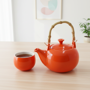 Ensemble de théière en porcelaine durable de qualité supérieure 3460982SETD-0.5, design nordique, 500 ml - Product Image 4