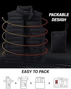 Vente directe d'usine, best-seller, veste d'hiver décontractée pour homme, haute qualité, respirante, veste matelassée à fermeture éclair personnalisée, 100% - Product Image 4