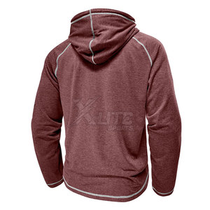 เสื้อฮู้ดออกกำลังกายทรงสลิมฟิตสไตล์โมเดิร์น ระบายอากาศได้ดี แห้งเร็ว เหมาะสำหรับการออกกำลังกาย วิ่งจ๊อกกิ้ง ไลฟ์สไตล์แอคทีฟ สวมใส่สบาย - Product Image 3