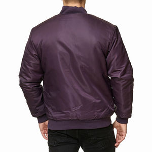 Blouson aviateur pour homme au meilleur prix, tissu confortable avec col montant, décoration en fourrure, design élégant et dernier cri, traitement enduit - Product Image 2