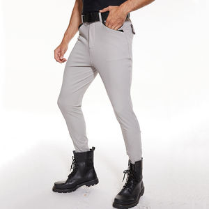 Leggings d'équitation en cuir véritable pour hommes, 6 couleurs, pantalons d'équitation réversibles, coupe ajustée, XS-XL - Product Image 4