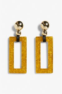 Boucles d'oreilles artisanales en résine élégantes et durables de haute qualité bijoux d'approvisionnement en usine - Product Image 5