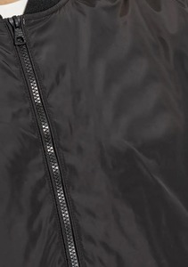 Blouson d'hiver pour homme de qualité supérieure, léger, à capuche, col montant, bicolore, avec logo sur le devant, imperméable, rembourré en coton - Product Image 4
