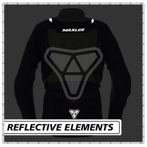 Vestes de moto pour hommes, équipement de protection pour le motocross, vestes de moto de haute qualité, vestes de moto en textile Cardura - Product Image 3
