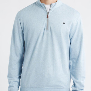 Sudadera Extra Grande Personalizada para Hombre, Media Cremallera, Ligera, 100% Algodón, Sudadera con Cierre de Cremallera, Venta al por Mayor, Marca Privada - Product Image 1