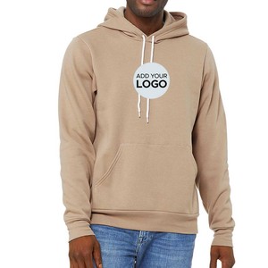 Sweat-shirt à capuche en polaire unisexe, personnalisé, brodé, marque privée, coupe classique, impression personnalisée, logo, sweat-shirts Bella Canvas - Product Image 5