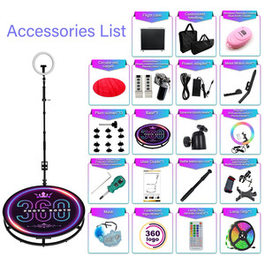 Xách tay 360 degre ảnh di động gian hàng điền vào máy ánh sáng máy ảnh selfie <span class=keywords><strong>video</strong></span> photobooth tự động quay 360 gian hàng ảnh - Product Image 2