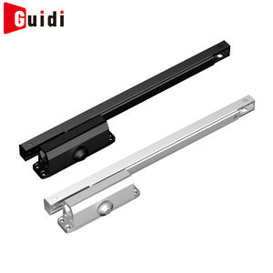 Cierrapuertas Hidráulico de Aluminio Oculto para Puertas Superiores, Retenedor de Apertura, Cierrapuertas Automático, Cierrapuertas Oculto para Puertas Correderas - Product Image 6