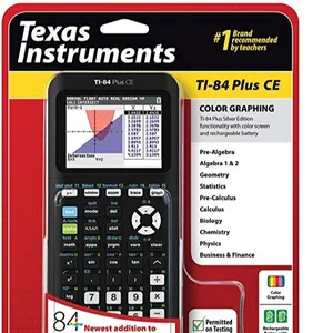 Originele Groothandel Texas Instruments Grafische Rekenmachine TI-84 Plus Ce Met Gratis Verzending