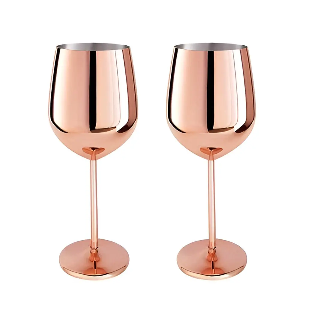 Indian art villa steel copper wine glass goblet for wedding party multipurpose usages Wholesale Price Supplier from India