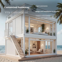 Maison conteneur mobile portable détachable sur mesure, caravane, fournisseur de douches, fabricant, luxe modulaire