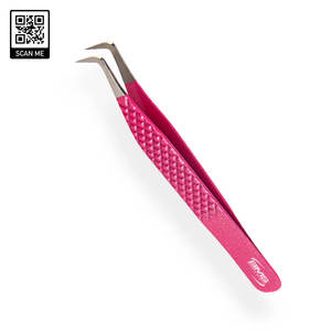 Pince à épiler pour cils de beauté chirurgicale Bluemed, prix d'usine, couleur personnalisée, légère, en acier inoxydable de qualité supérieure - Product Image 2