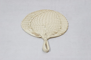 Éventail musical côtier en bambou peint Artex Dong Thap, écologique, rustique, décoration du Nouvel An chinois, doublure en paille, souvenir - Product Image 2