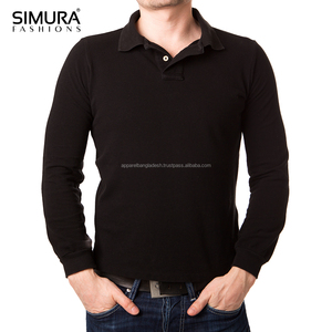 T-shirt pour homme à manches courtes, tricoté, uni, anti-plis, personnalisable, en Spandex-Polyester, avec broderie, vente en gros - Product Image 1
