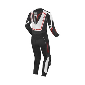 Vêtements de sport de course personnalisés de haute qualité pour hommes Nouveau design Combinaison de moto Respirant Imperméable au vent Grande taille en cuir véritable - Product Image 3