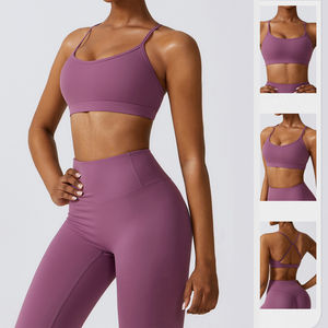 Ensembles d'entraînement 3 pièces vêtements de sport pour femmes vêtements de sport vêtements de sport vêtements actifs durables à manches longues pantalons de fitness et de yoga ensembles - Product Image 3