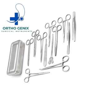 ORTHO GENIX Instruments chirurgicaux OG-45 Ensemble de chirurgie mineure de base en acier inoxydable Manuel certifié CE Classe II - Product Image 6