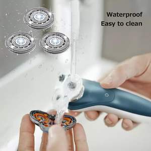 Cabezal de Afeitado de Repuesto Completo para Afeitadora Eléctrica, Cuchillas de Precisión de Triple Capa para Afeitado Facial, para Uso en Autocaravanas - Product Image 6