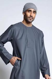 Jubba Musulmana de Verano para Hombre, Corte Ajustado, Estilo Casual, Precio al por Mayor, Cómoda, Tallas Grandes, Thobes Islámicos para Adultos - Product Image 4
