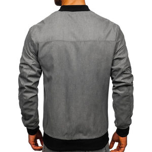 Nuevo estilo de diseño, gran oferta, chaqueta Bomber de invierno a prueba de viento de alta calidad para hombres, chaquetas Bomber personalizadas para hombres - Product Image 4