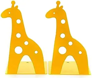 Giraffe Boekensteunen Metalen Giraffe Shape Antislip Dier Boekensteunen Voor Thuis Bibliotheek School Office En Volledig Aanpasbare