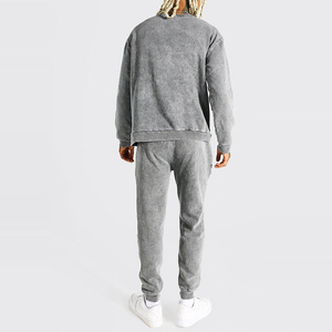 Survêtement de haute qualité 100% coton pour hommes, survêtements de vente chaude avec survêtements imprimés graphiques personnalisés - Product Image 2