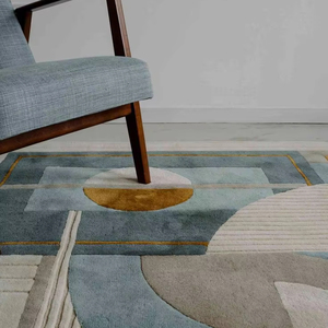 Tapis modernes en laine tuftée à la main Styles tendance pour la décoration intérieure - Product Image 1