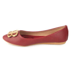 รองเท้าส้นสูงแฟนซีสำหรับผู้หญิง (7061-H42) - สีน้ำตาลแดง - Product Image 5